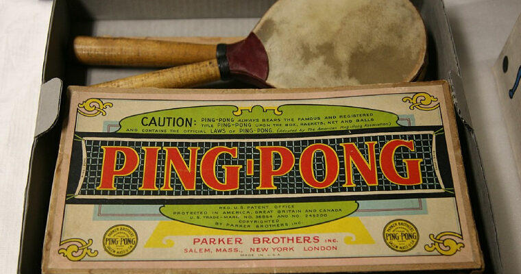 Where Did Ping Pong Originate?